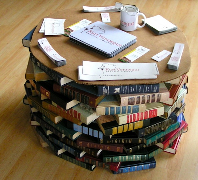 diy-Tabelle Repurpose Bücher - DIY Tabelle