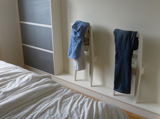 clothes-organization DIY Bedroom Storage - Clothes Organization