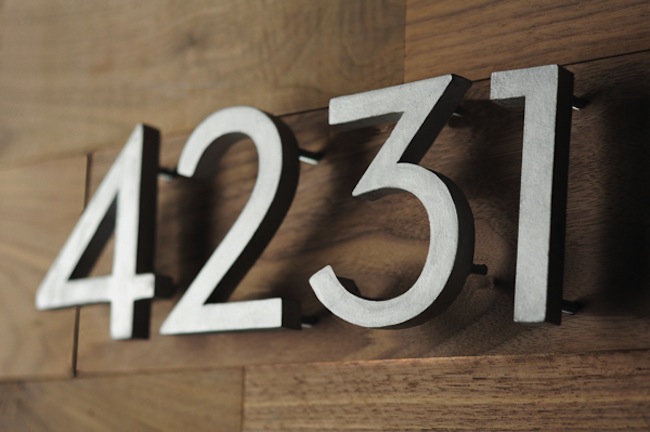 house-numbers DIY Curb Appeal Projects - House Numbers