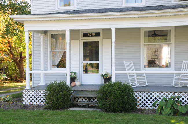 porch-skirt Lattice DIY Projects - Porch Skirt