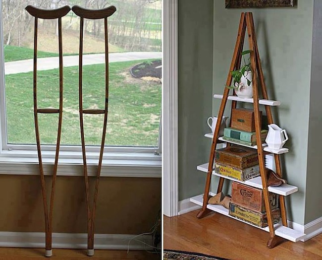 crutches DIY Bookcases - Crutches