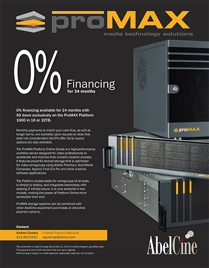 ProMAX Financing Special