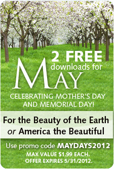 FREE download for April - promo code REVIVAL0412 for the REVIVAL worship set