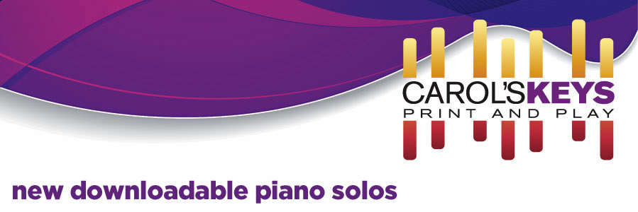 Great new downloadable piano solos for every service.