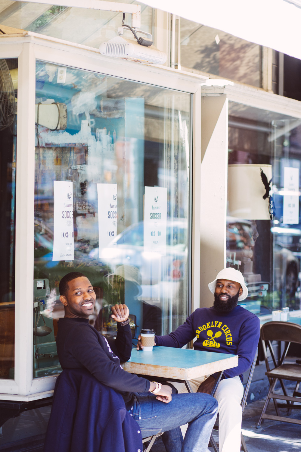 Delon and Kasheem in Boerun Hill