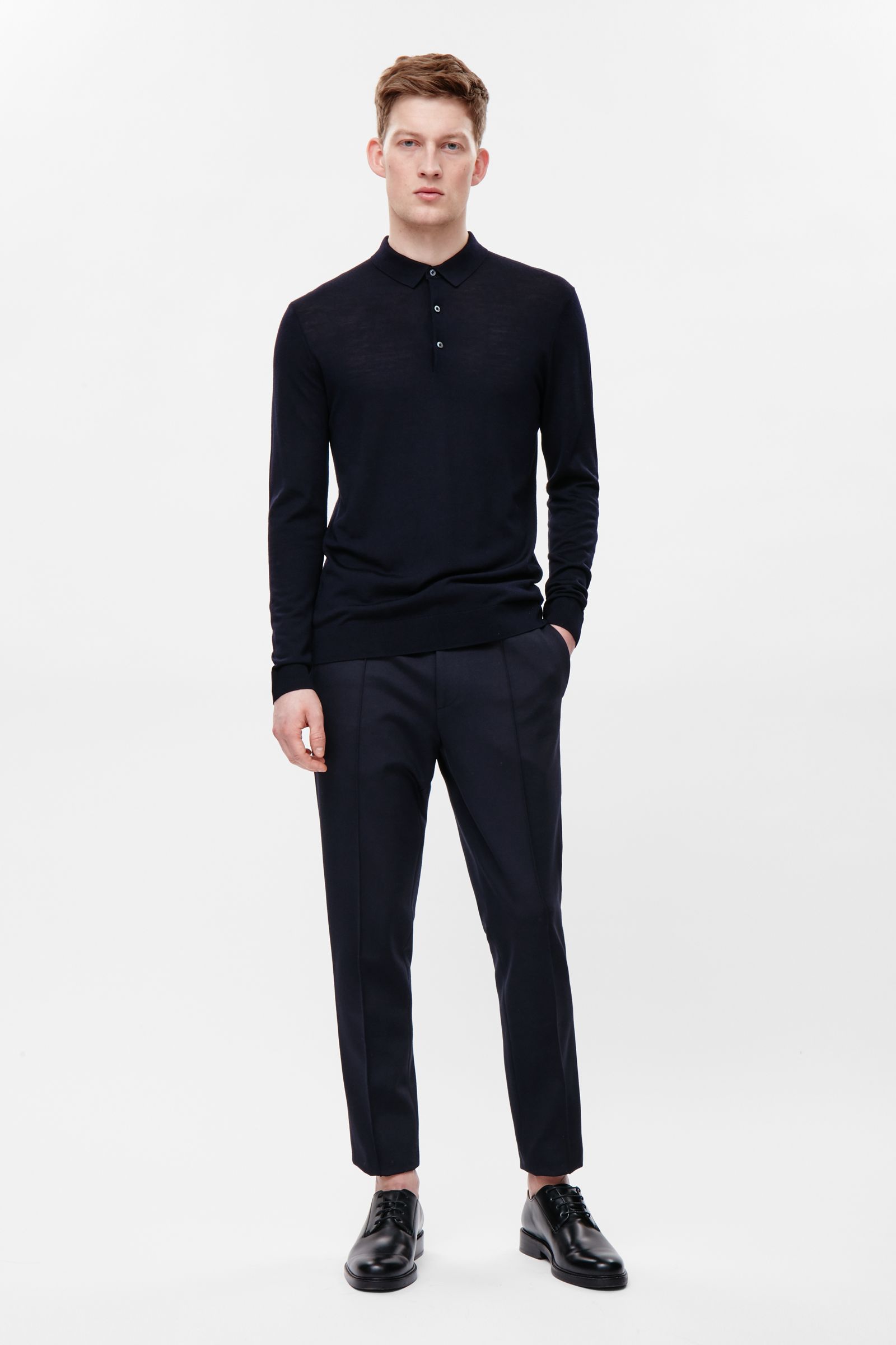 man wearing tailored trousers