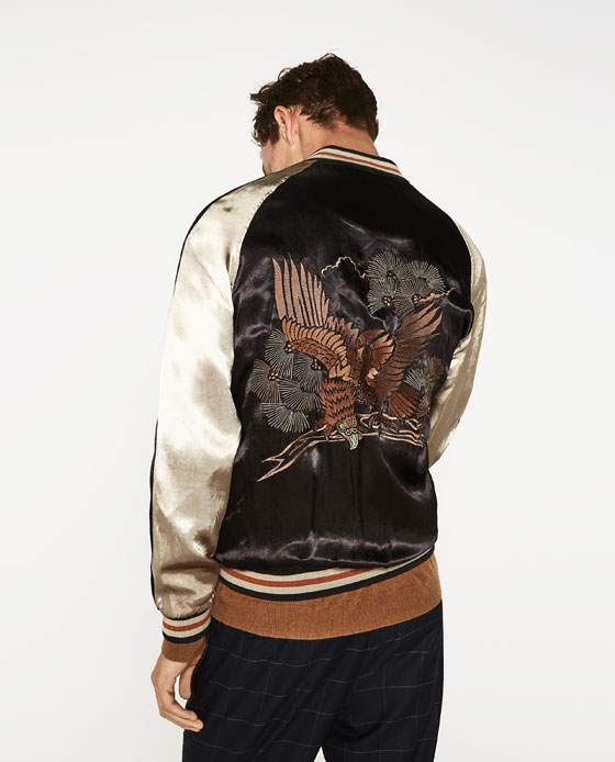 Zara Embroidery jacket product photo