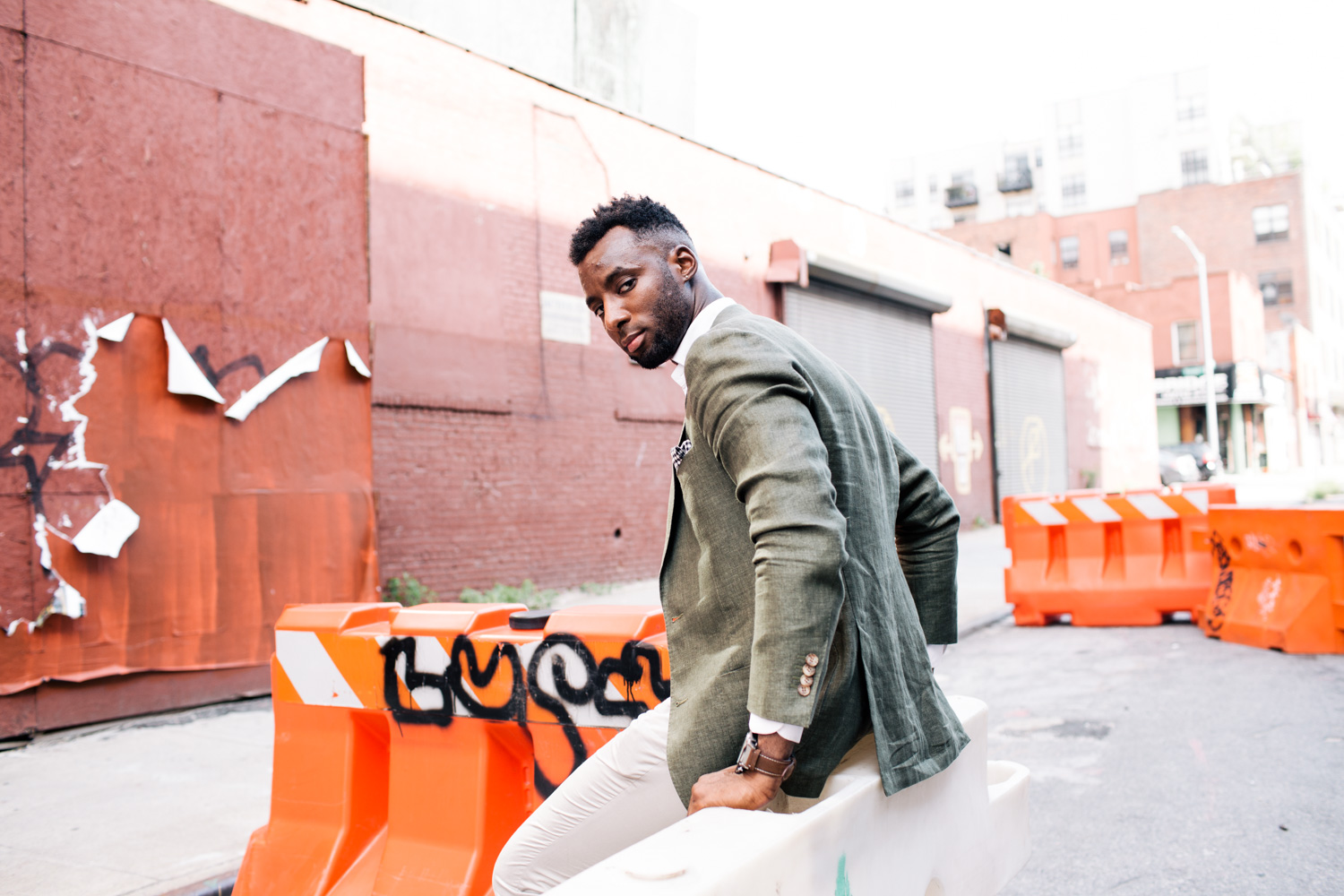 Wayne Wilson in DUMBO, Brooklyn