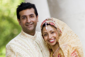 Shaadi.com couple - Josh and Navneet