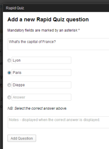 wordpress quiz plugin