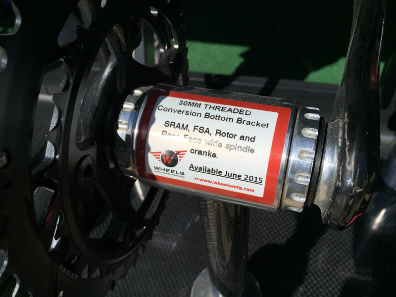 SOC15 Wheels Mfg adds BSAtoBB386EVO and BBright bottom bracket