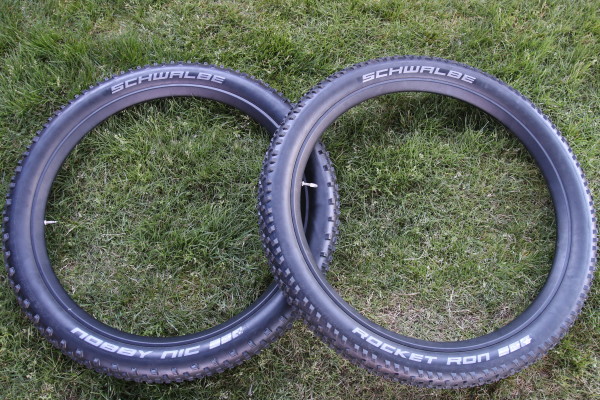 Fat Nobby Nic and Rocket Ron Tires 
