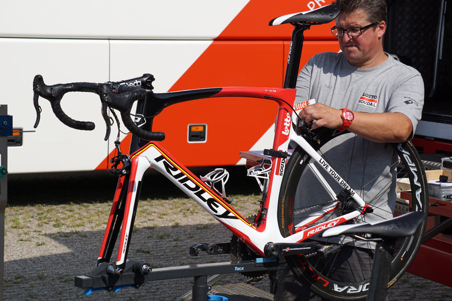 Orica Greenedge's Scott road bikes 