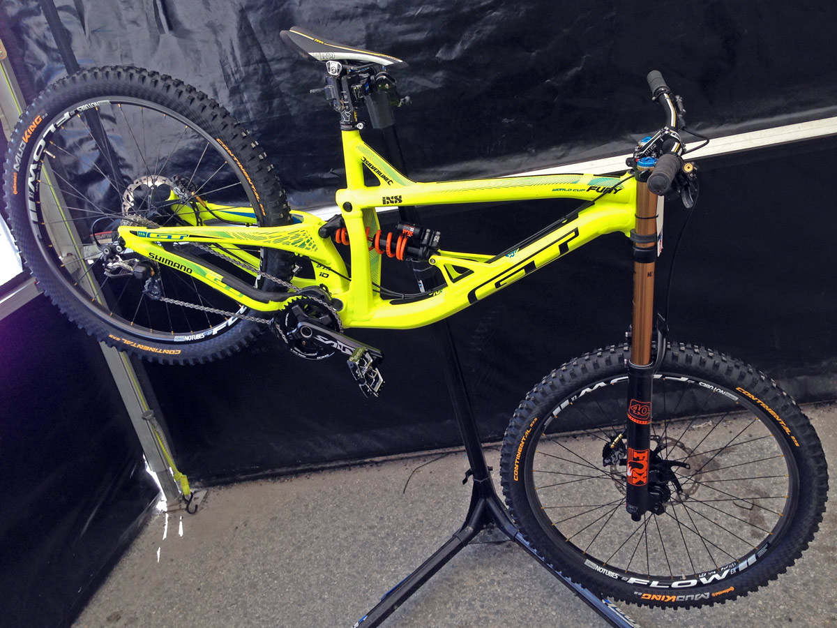 World Cup DH, Pro Bikes Check: GT Furys 