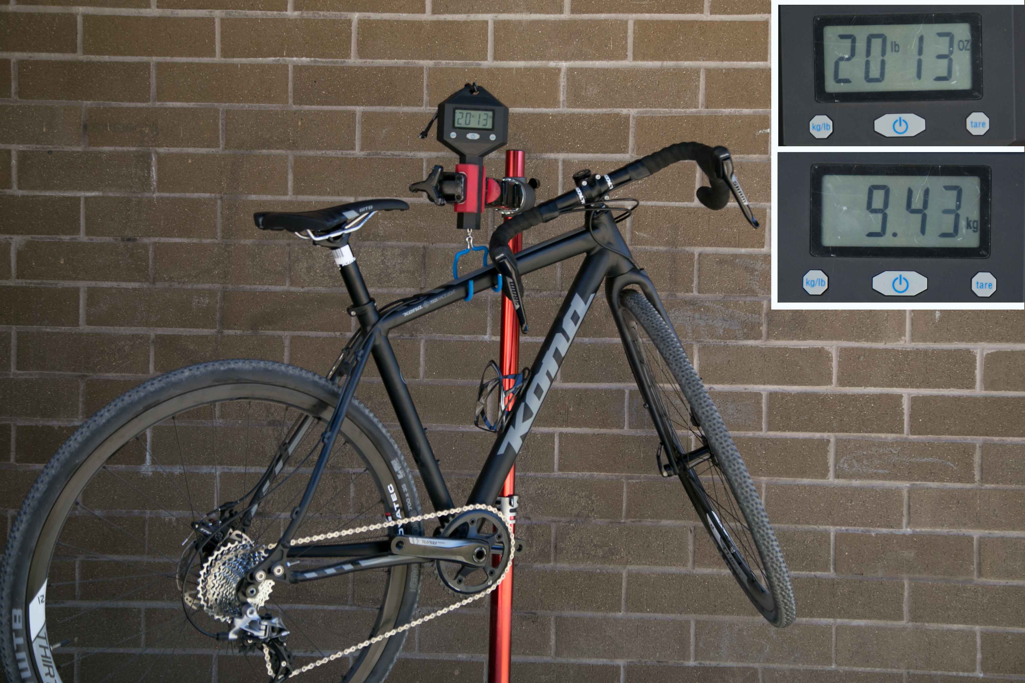 Actual Weights: Kona 2016 Mountain Bike 