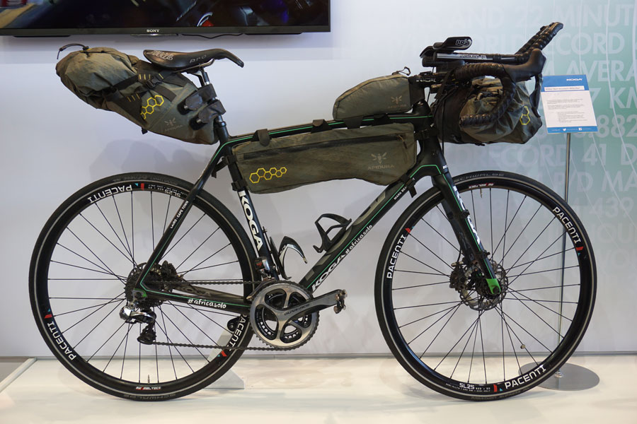 record setting cross-Africa bike packer 