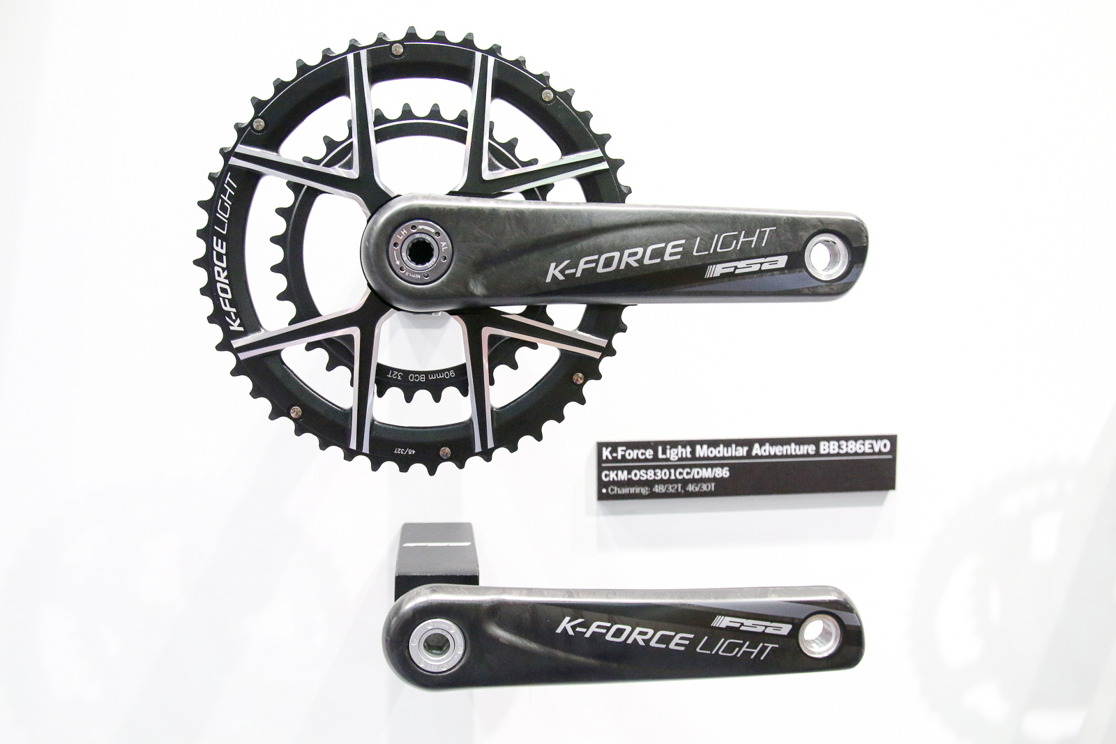 Modular with new cranks for MTB, Gravel 