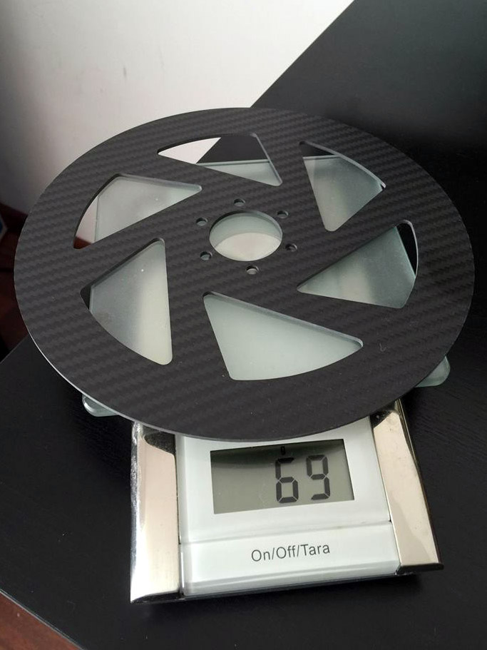 Alpha's Ceramic Rotor RS superlight Spanish carbon disc brake rotors