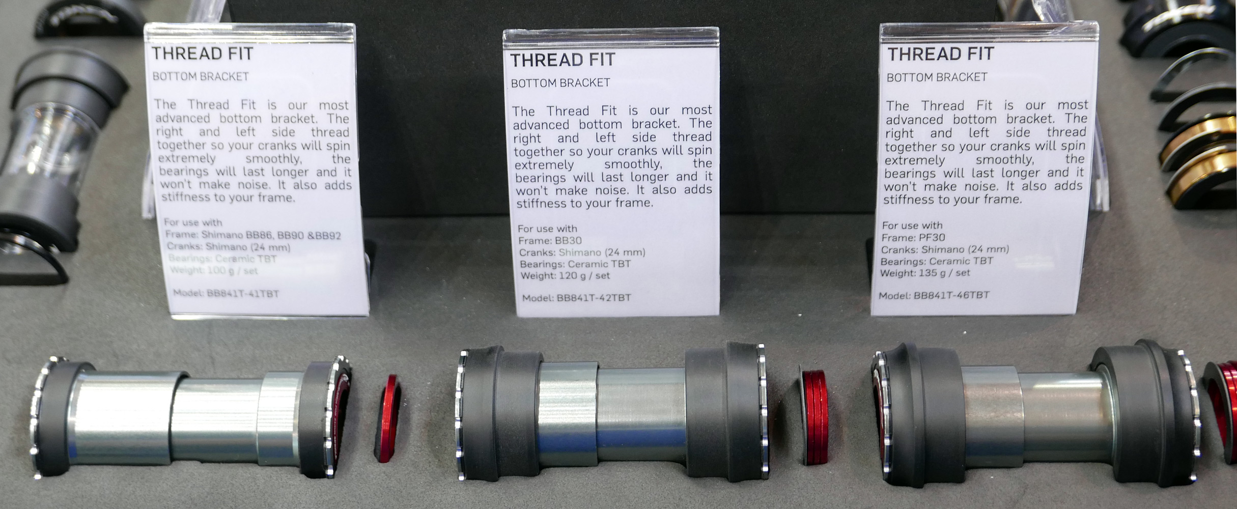 Token cinches down Thread Fit bottom 