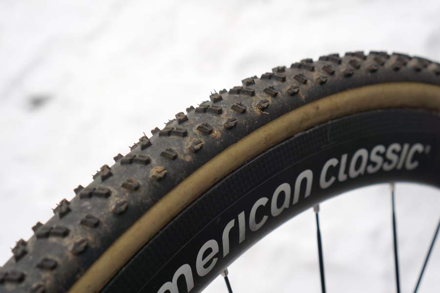 Prototype Vittoria cyclocross tires 