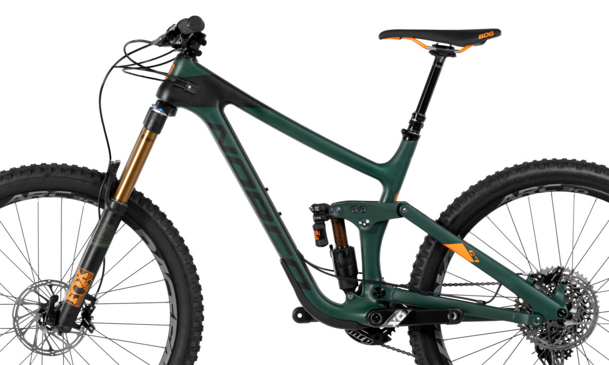 Enduro mountain bike platform 