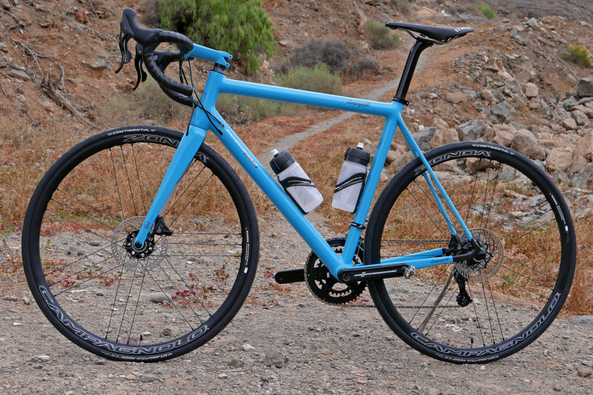 Campagnolo debuts hydraulic disc brakes 
