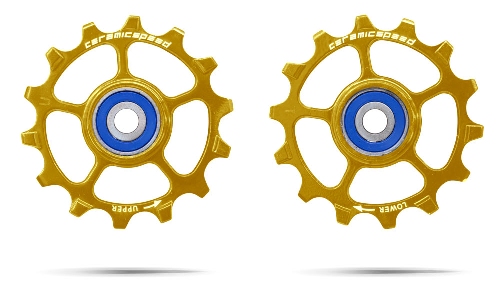CeramicSpeed spins up 14tooth derailleur pulley wheels for SRAM Eagle