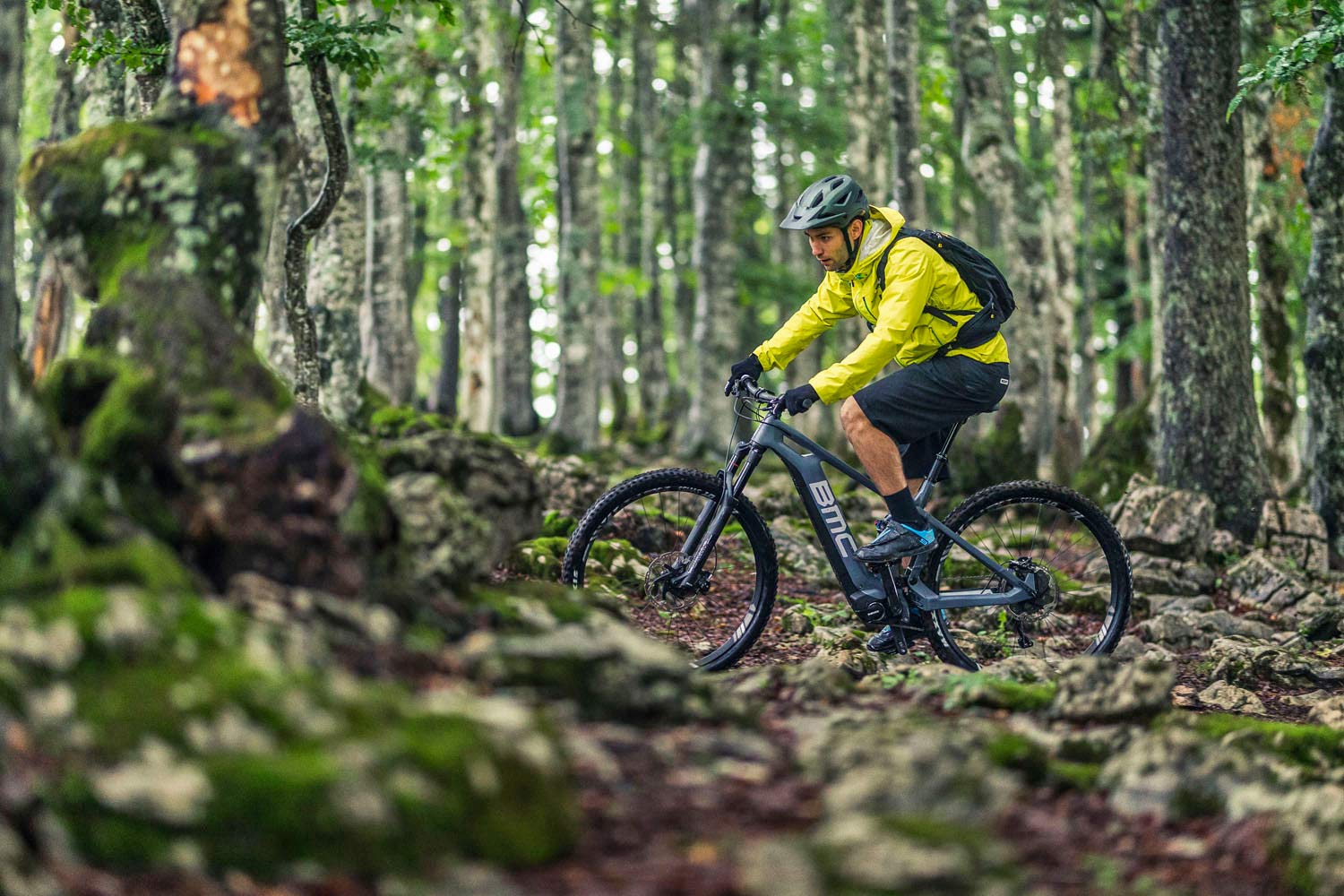 3 new BMC carbon Speedfox AMP eMTBs 