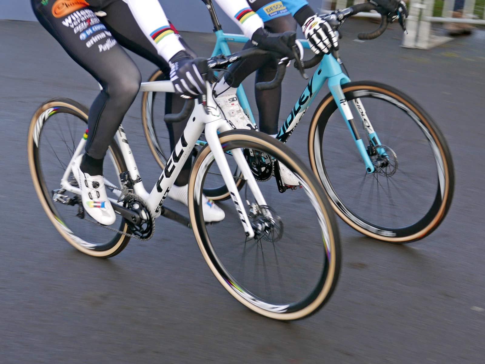 Felt F1X of World Champ Wout van Aert 