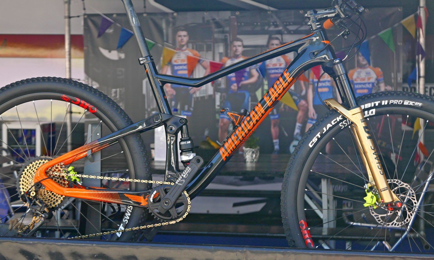 carbon XC mountain bike 