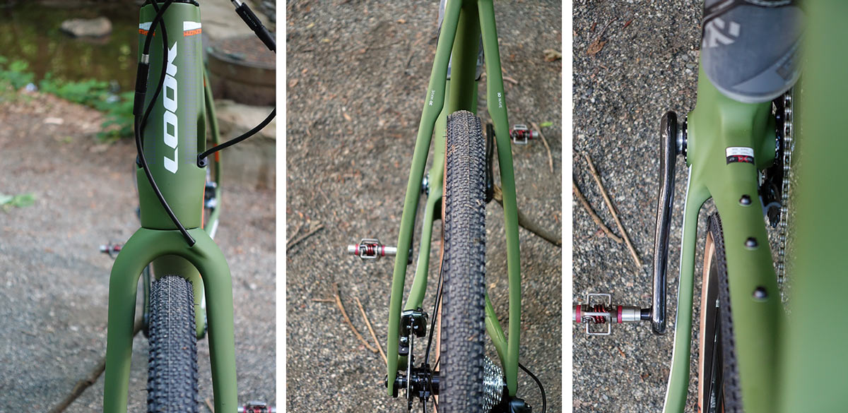 Review: Look 765 Gravel RS bike shapes 