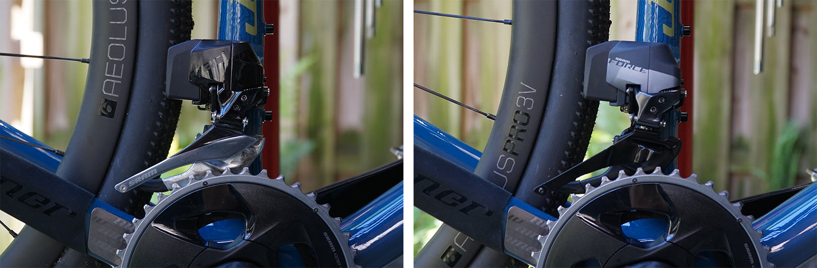 SRAM Force AXS wide-range gravel road 