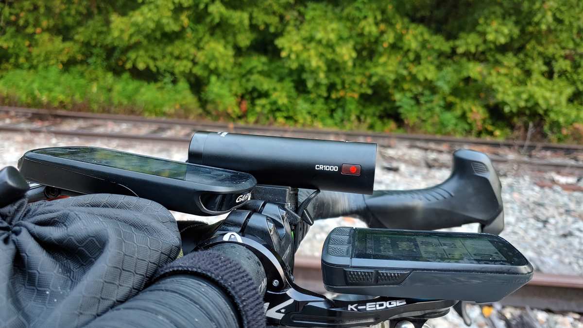 Phare Avant De Vélo Ravemen CR1000 - 4000mAh Rechargeable - Puissant - VTT & Ville