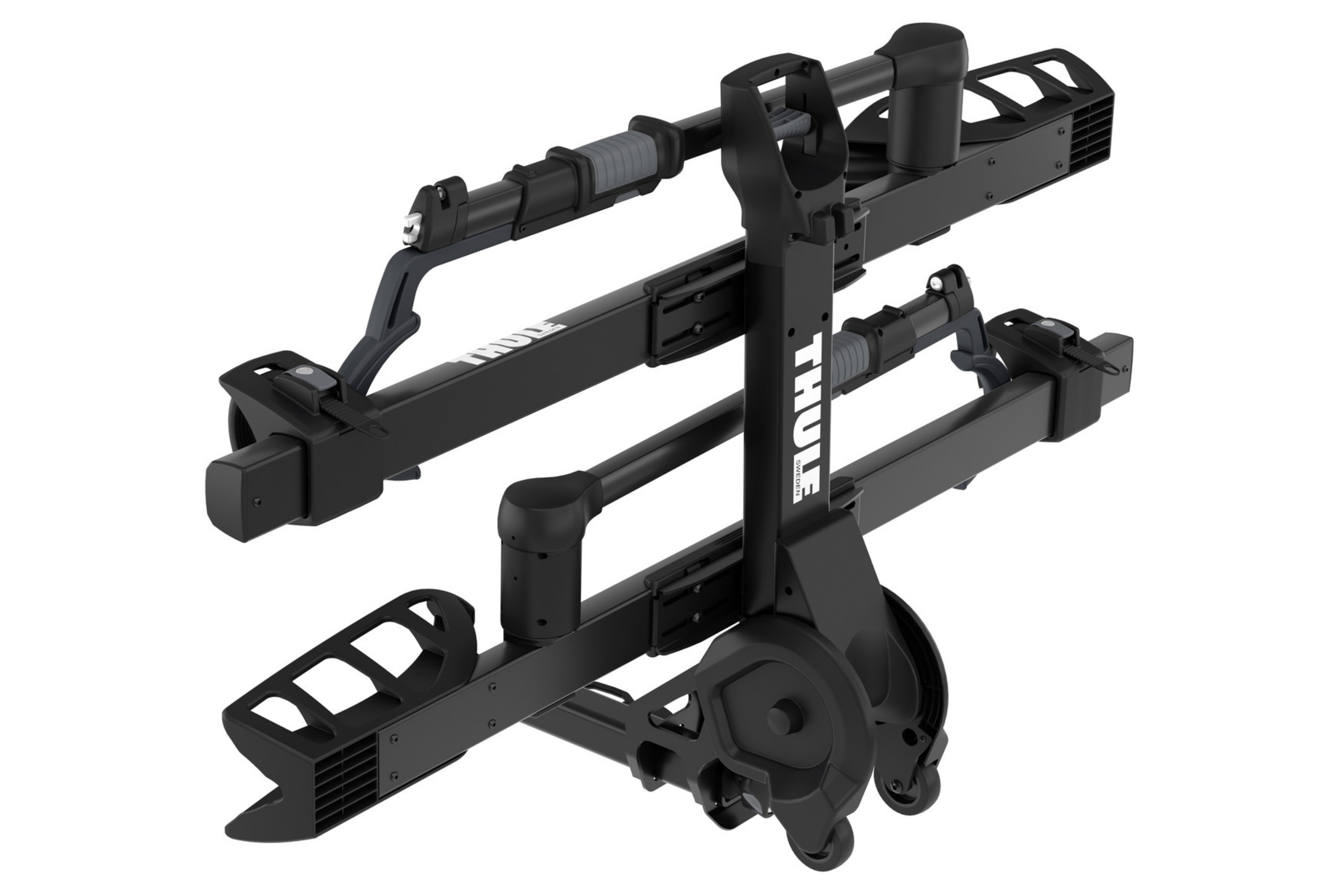 New Thule T2 Pro XTR hitch rack rolls 