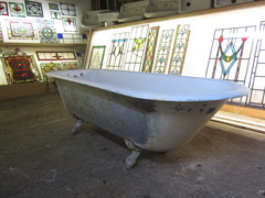 Cast Iron Roll Top Bath