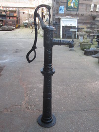 Victorian Ornate Cast Iron Water Pump