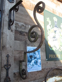 Ornate Wrought Iron Bracket