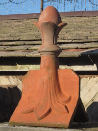 Terracotta Ridge Finial