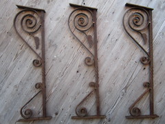 Ornate Bible Shelf Brackets