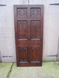 Solid Oak Georgian Door