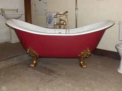 Original Double Ended Slipper Bath With Claw Feet