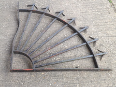 Victorian River Bank Trespassers Railing