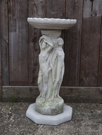 Three Grace Bird Bath