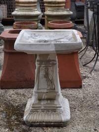 Rose Bird Bath