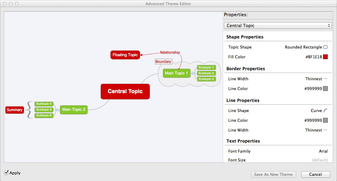 Advanced Theme Editor