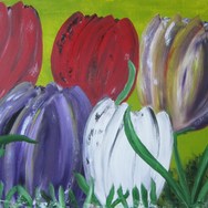 5 tulpen