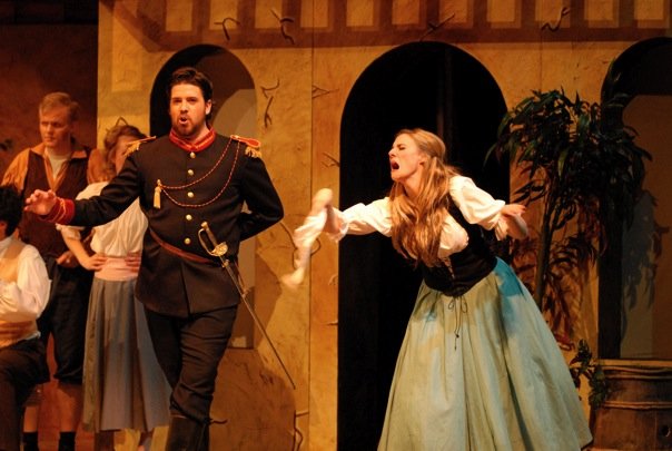 Belcore, L'elisir d'amore (with Mary-Jane Lee as Adina)