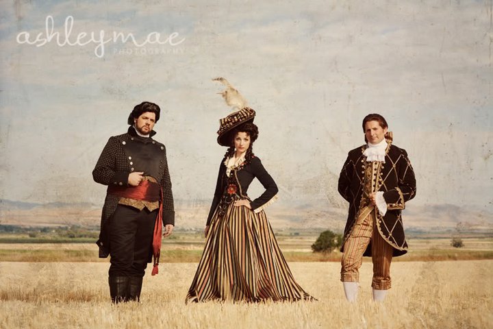 Chauvelin, The Scarlet Pimpernel (with Kent Braddy as Percy Blakeney and Sarah Huff as Marguerite)