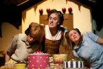 Hansel and Gretel as The Witch with Lauren Lyles (Hansel) and Audrey Sackett (Gretel)