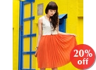 Pleated Sleeveless Dress